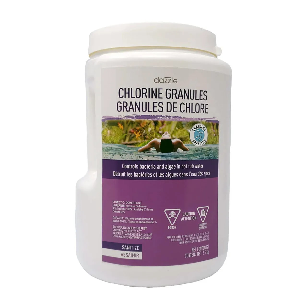 Dazzle Chlorine Granules 2 5kg